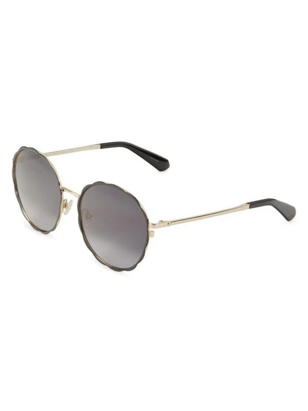 Kate Spade Cannes 57MM Round Sunglasses 2