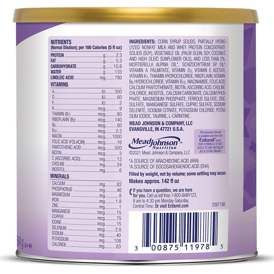 Enfamil Gentlease Baby Formula All in One Infant Formula with Iron Powder Makes 151 Ounces