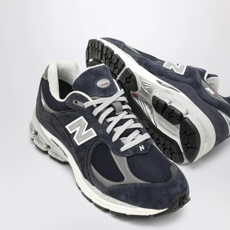 New Balance Low 2002R blue eclipse leather trainer 5