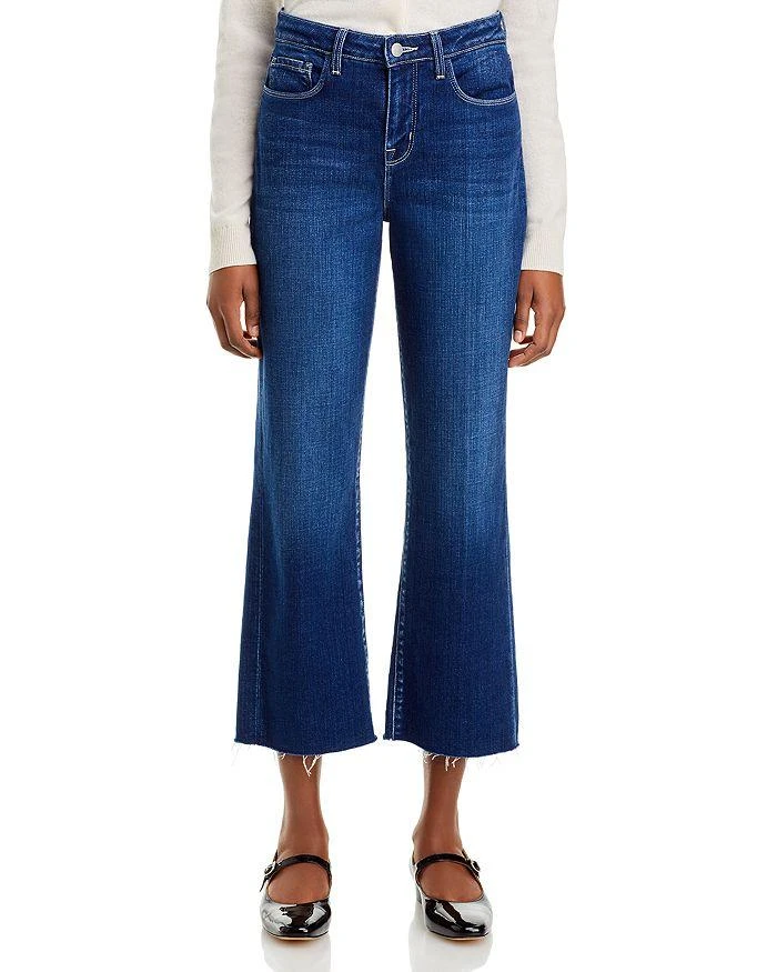 L'Agence Wanda Cropped Wide Leg Jeans 7