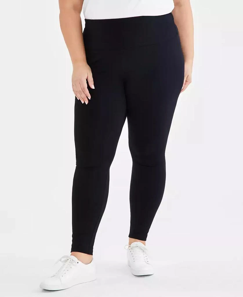 Style & Co Plus Size High-Rise Leggings, Exclusively at Macy's 1
