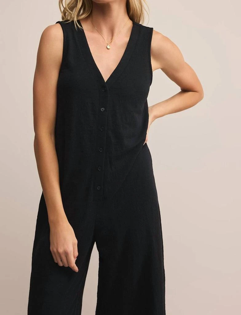 Z Supply Z Supply - Solace Textured Slub Jumpsuit 4