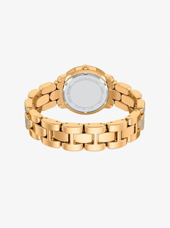 Michael Kors Pavé Phoebe Gold-Tone Watch 4