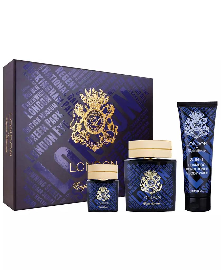 English Laundry Men's 3-Pc. London Gift Set