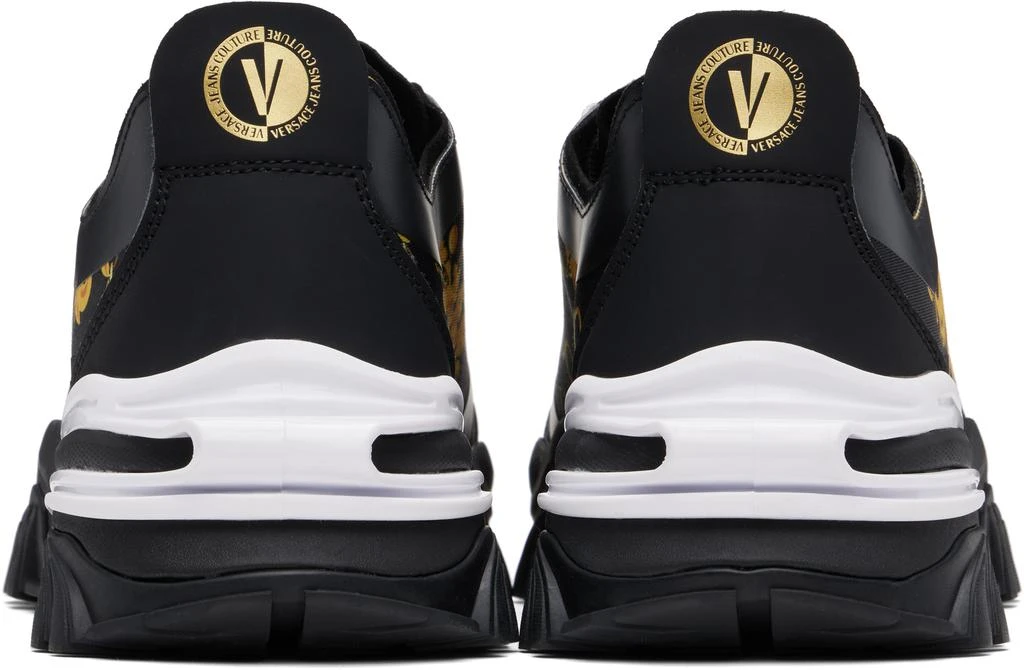 Versace Black Trail Trek Chain Couture Sneakers 2