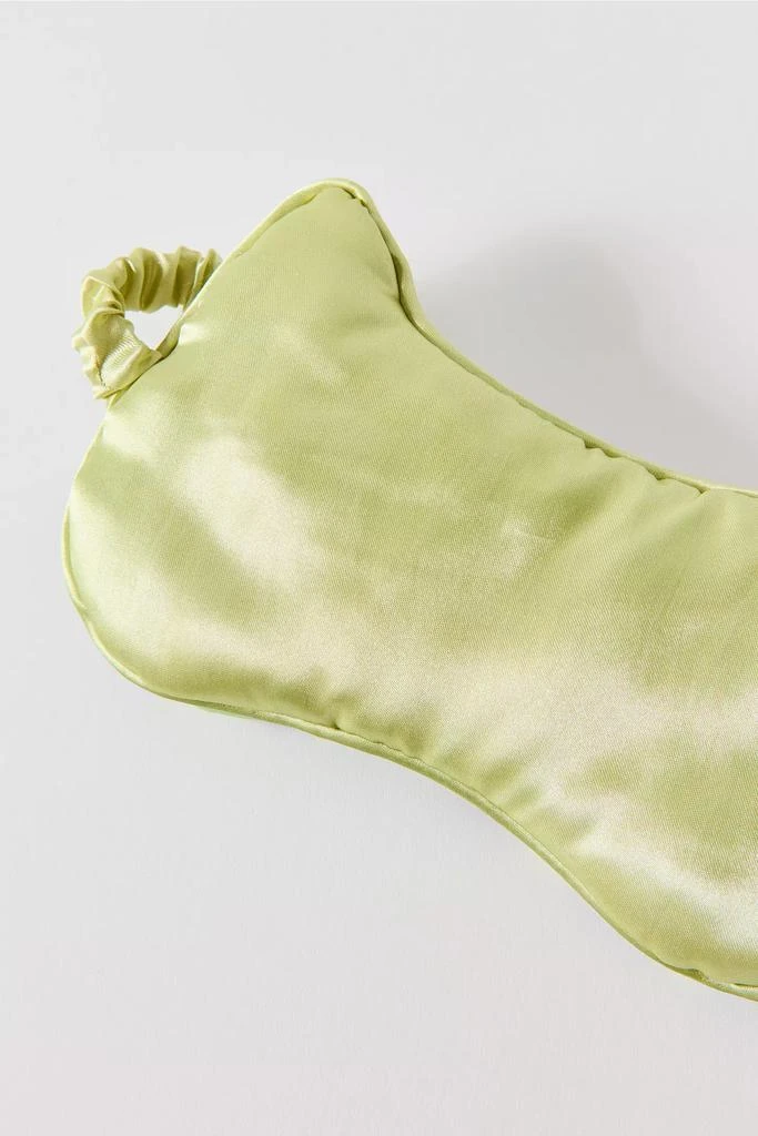 Urban Outfitters UO Puffy Satin Dreams Reversible Eye Mask 
Scrunchie Set 2