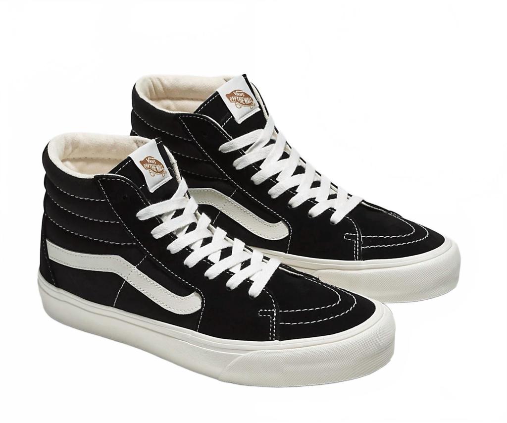 Vans Men's Sk8-Hi Vr3 Sneaker In Black/marshmallow