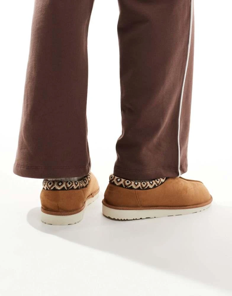 Jack & Jones Jack & Jones mule slipper in faux suede in tan 4