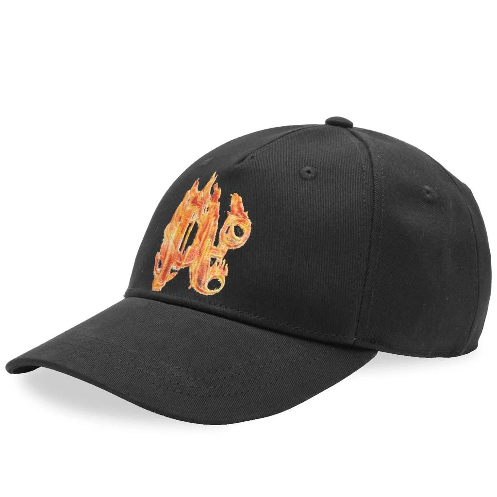 Palm Angels Palm Angels Burning Monogram Cap 1