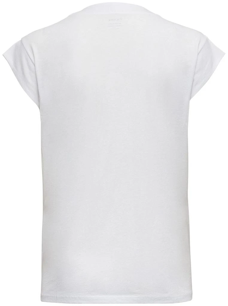 FRAME Frame Le Mid Rise V Cotton T-Shirt 2