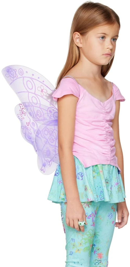 Collina Strada SSENSE Exclusive Kids Purple Fairy Wings 2