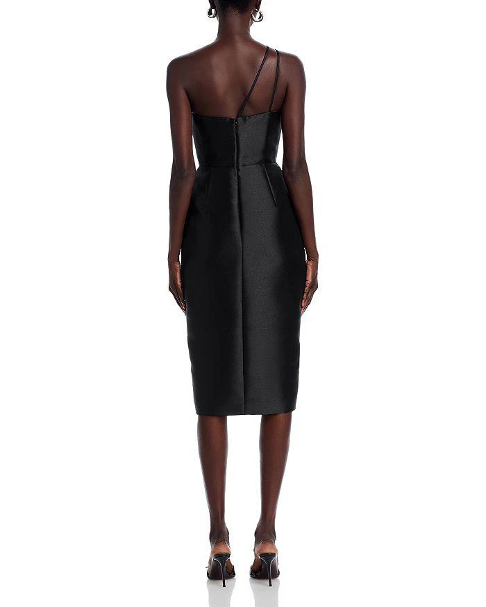 Amsale Asymmetric Sheath Dress 4