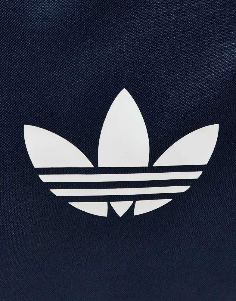 Adidas adidas Originals Adicolor backpack in navy and white 2