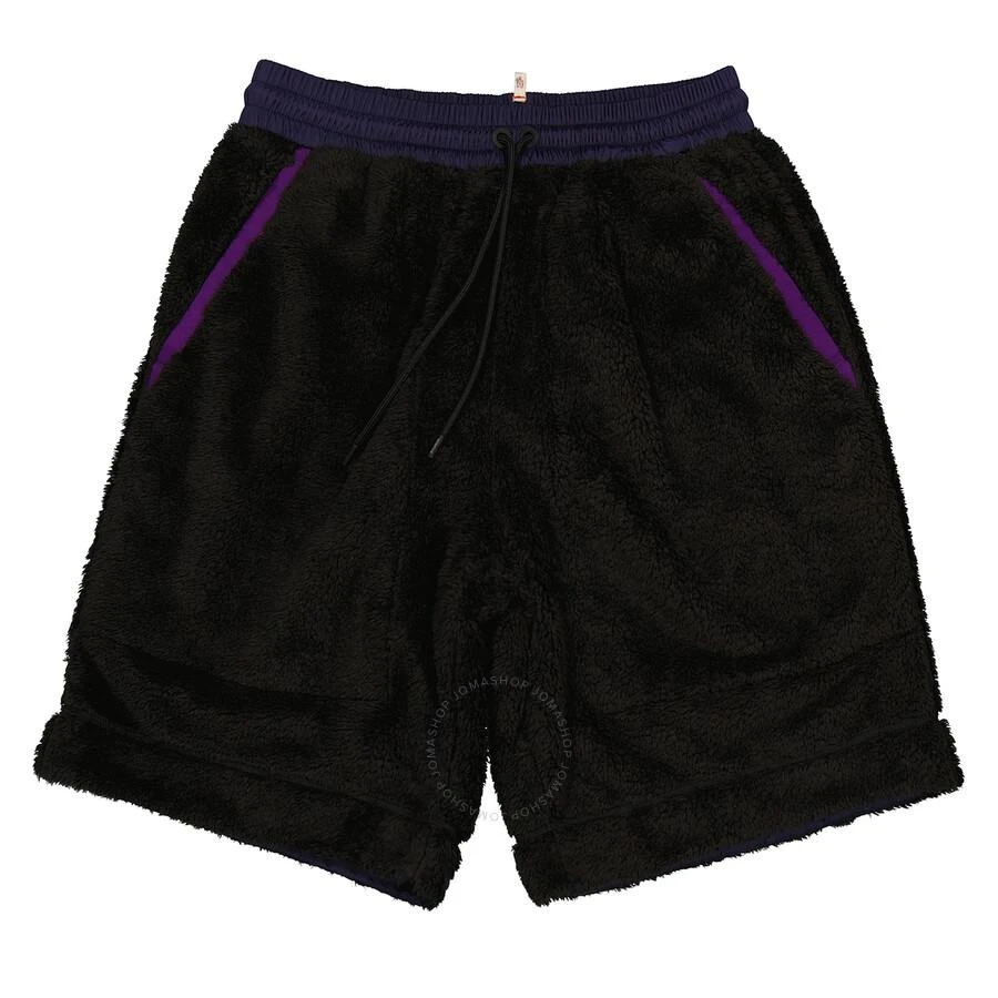 Moncler Fuzzy Fleece Weave Track Shorts 1