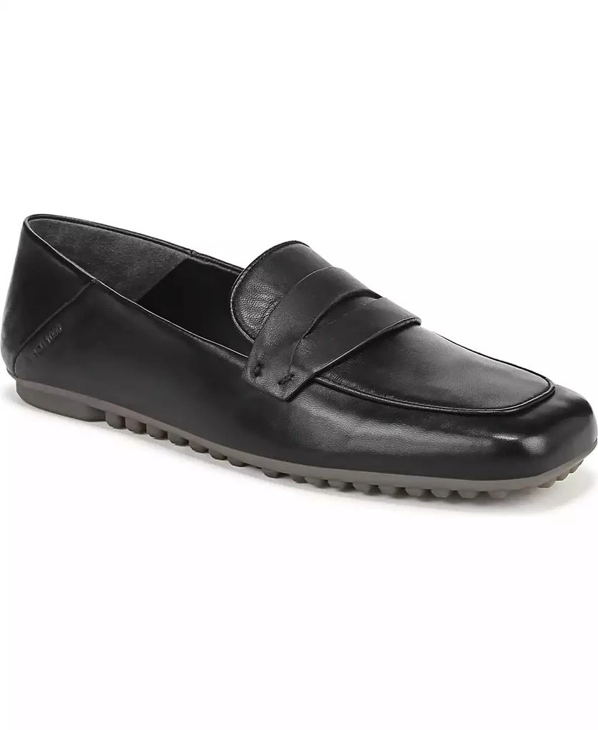 Franco Sarto Women's Zury Square Toe Leather Penny Loafers 1