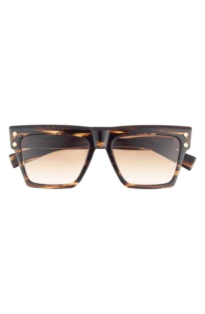 Balmain 54mm Square Novelty Sunglasses 1