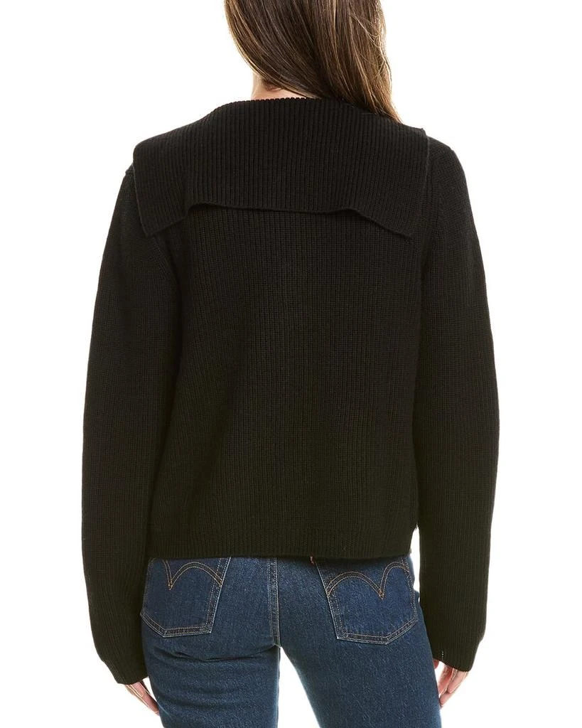 Bruno Magli Sailor Collar Wool Jacket 2
