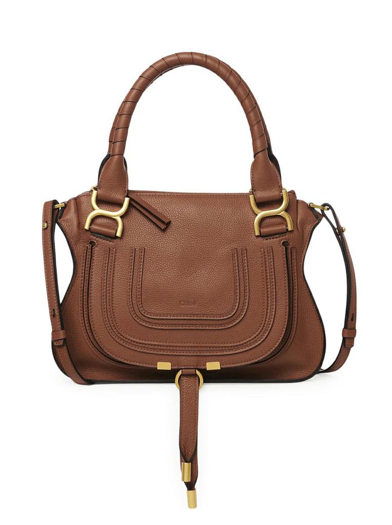ブレスレット CHLOE SMALL BRACELET BAG IN GRANATE BUFFALO LEATHER Chloé Small Bracelet Bag In Granate Buffalo Leather - Tote