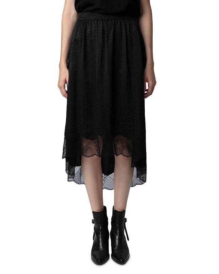 ZADIG & VOLTAIRE Joslin Silk Skirt 1