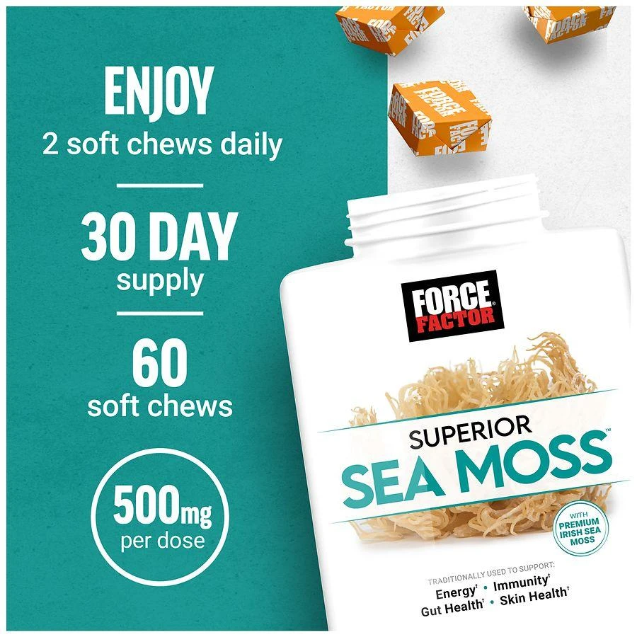 Force Factor Superior Sea Moss Soft Chews 7