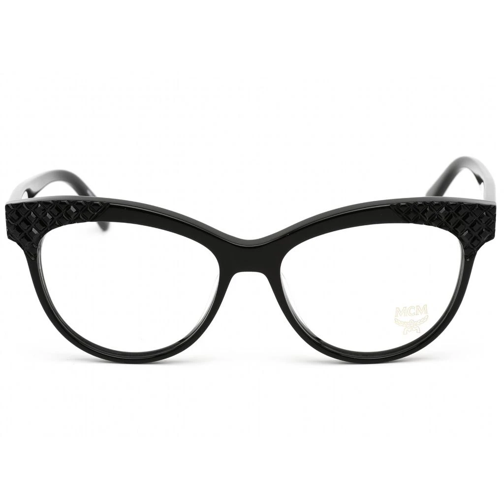 MCM MCM Women's Eyeglasses - Clear Demo Lens Black Cat Eye Shape Frame | MCM2643R 001 2