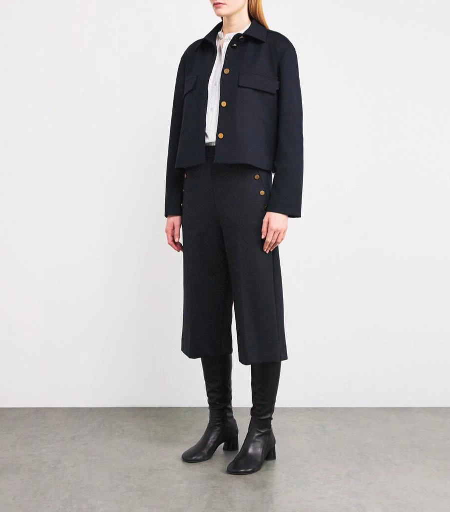 Max Mara Wool-Blend Cropped Jacket 2