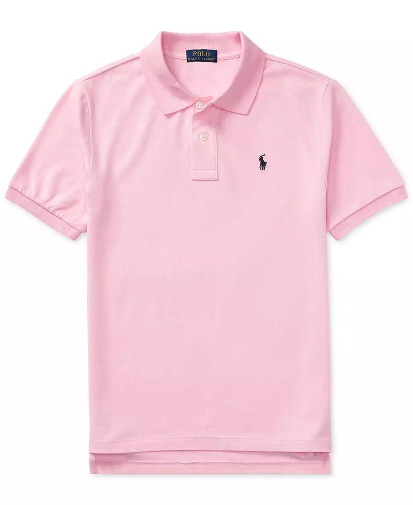 Ralph Lauren Big Boys Cotton Mesh Logo Polo Shirt