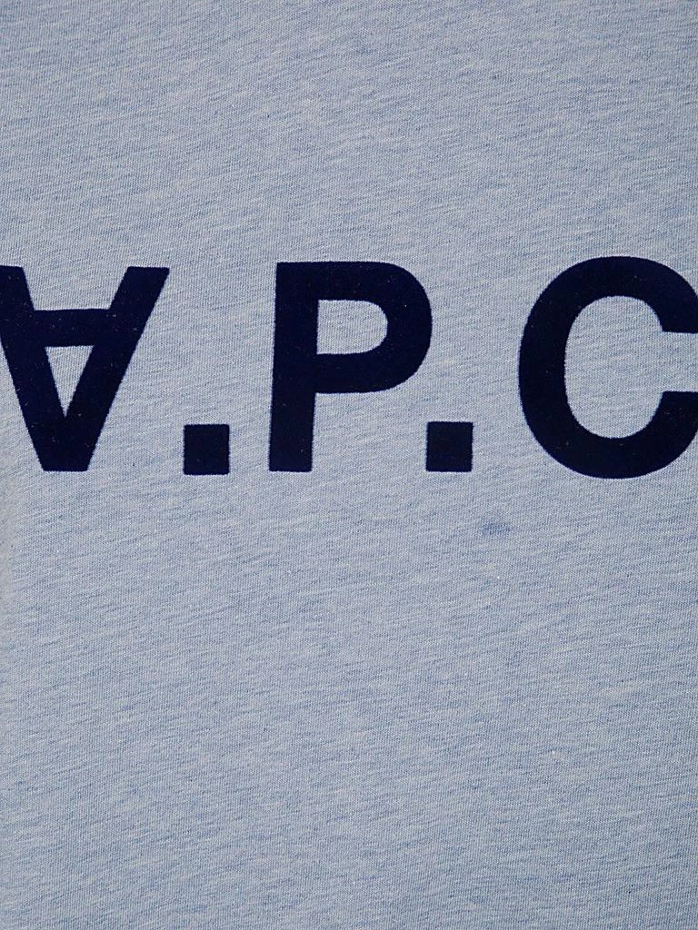 A.P.C. A.P.C. Logo Printed Crewneck T-Shirt 3