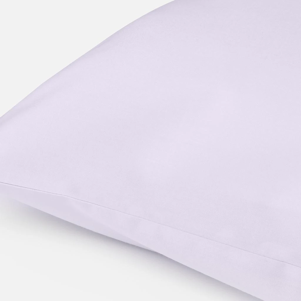 ïn home ïn home 200 Thread Count 100% Organic Cotton Pillowcase Pair - Lilac 2