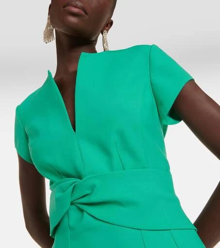Oscar de la Renta Wool-blend midi dress 4