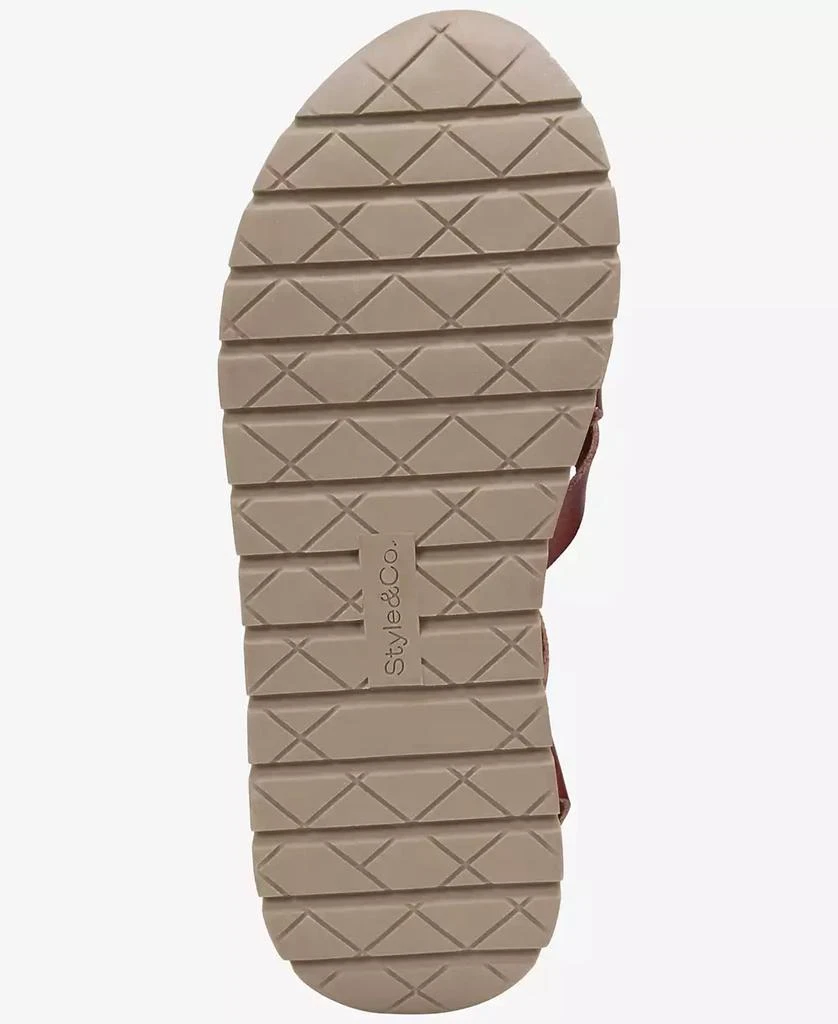 Style & Co Women's Sallyy Platform Wedge Sandals, Exclusively at Macy's 13