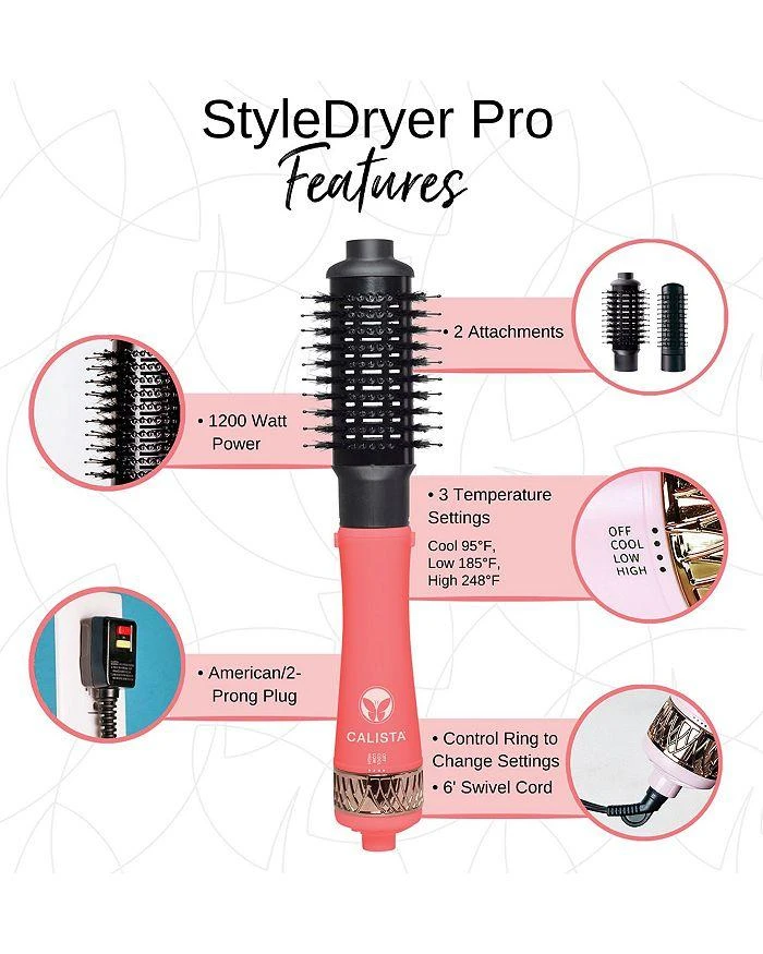 Calista StyleDryer Pro Hair Drying Brush 3