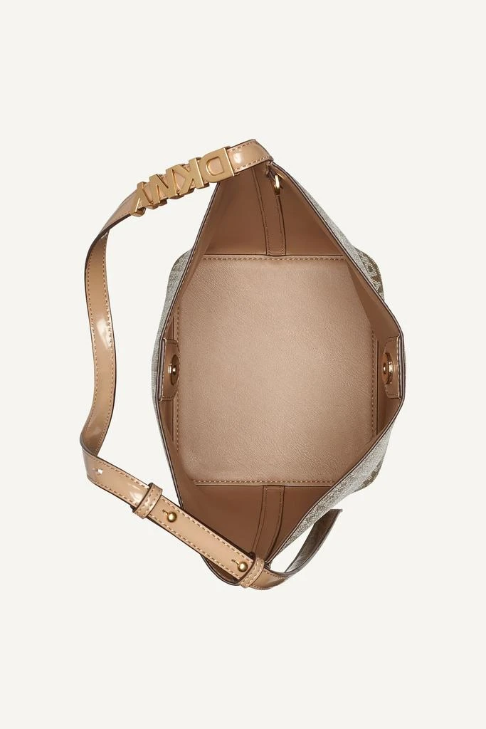 DKNY AVRIL LOGO BUCKET BAG 4