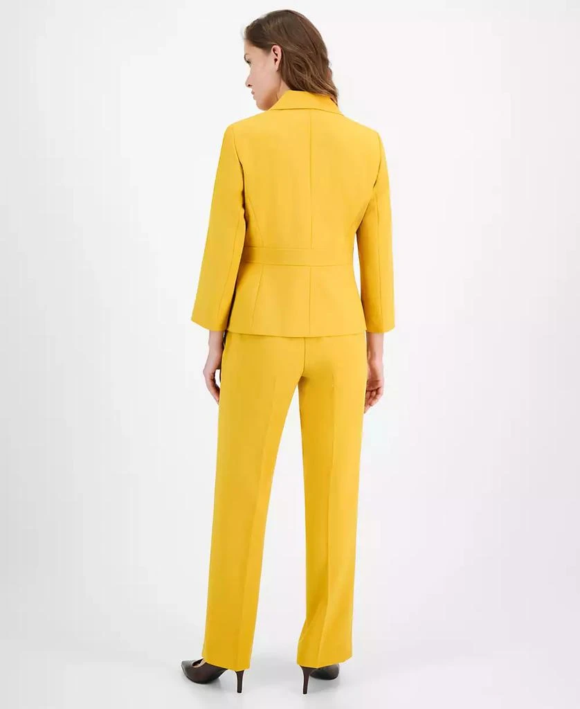 Le Suit Women
s Crepe Two-Button Blazer 
Pants, Regular and Petite 4