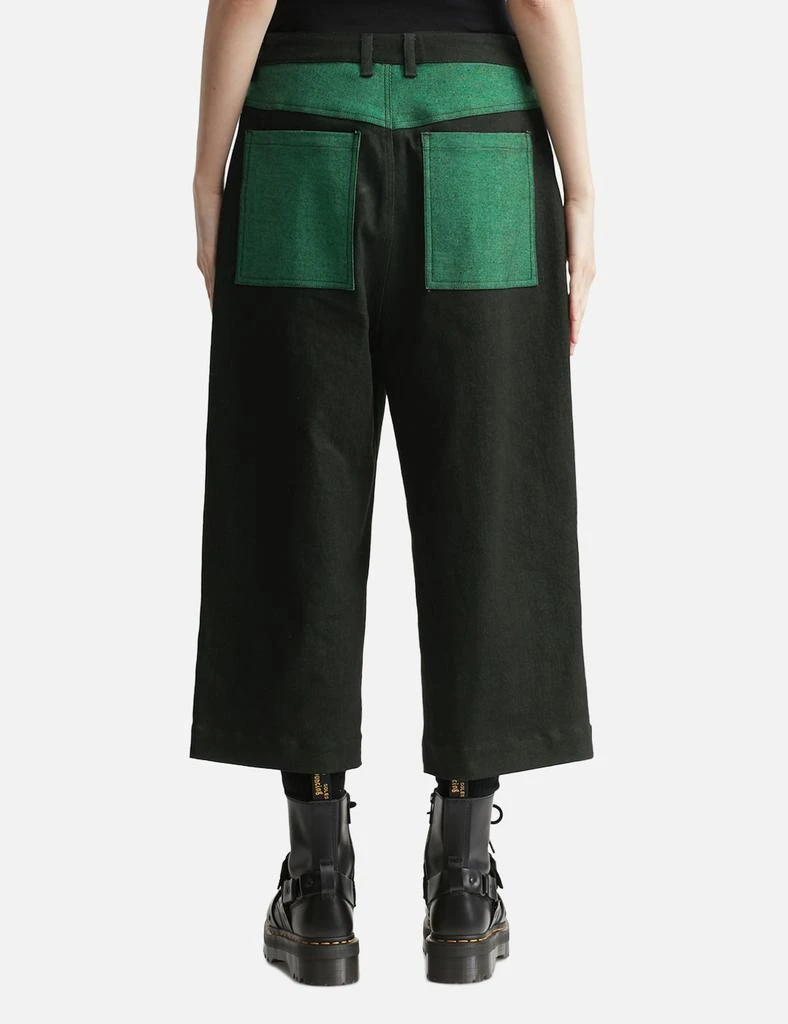 FRIED RICE Unisex Two Tone Wide Leg Pants 8