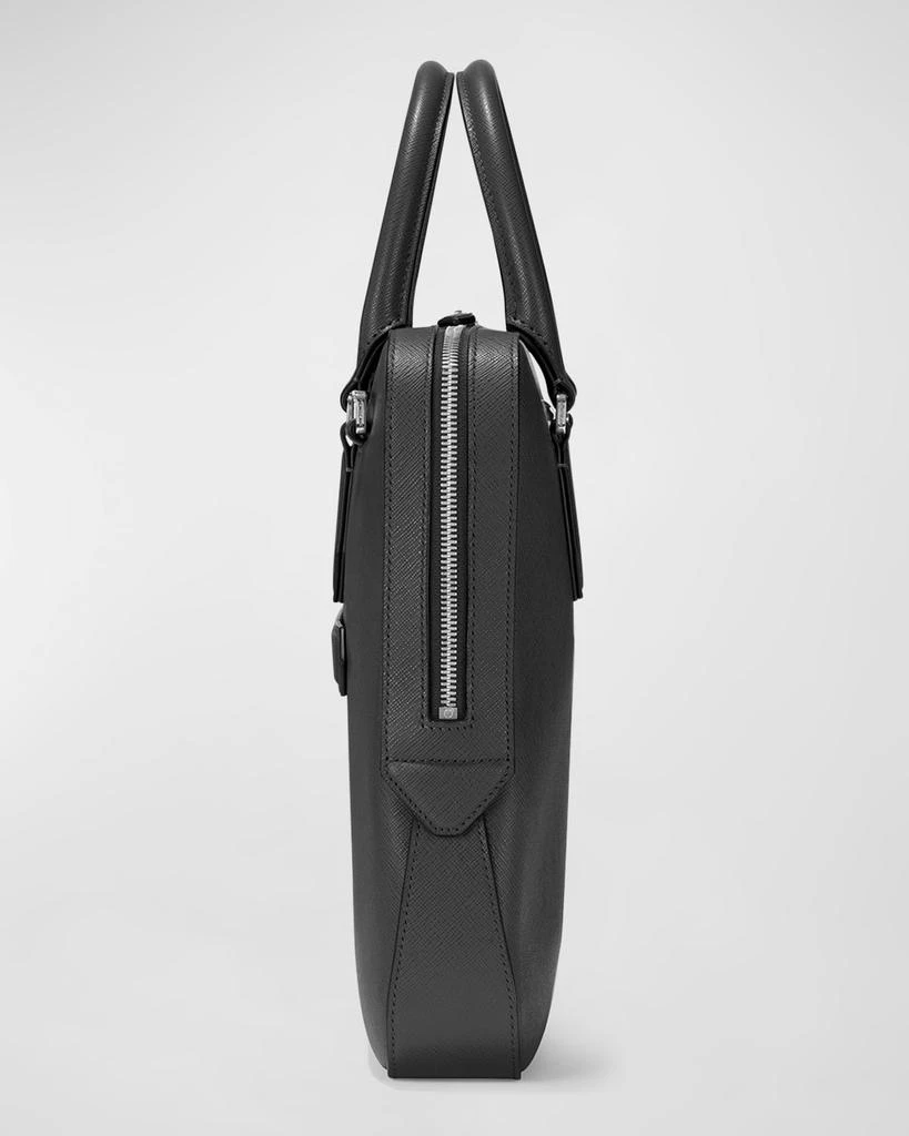 MontBlanc Men's Sartorial Slim Leather Briefcase 5