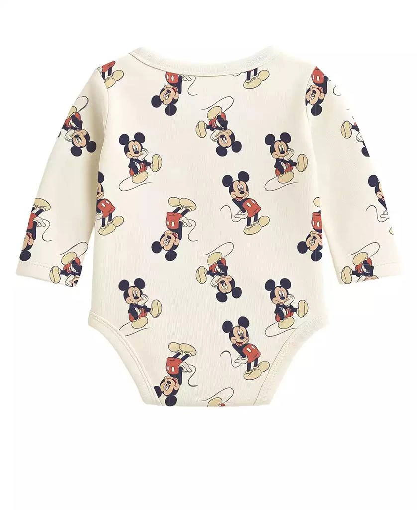 Disney Baby Boys
 Long Sleeve Sweater and Overall, 2-Piece Set 3