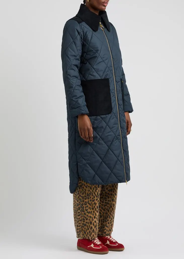Barbour Malton quilted shell jacket 2