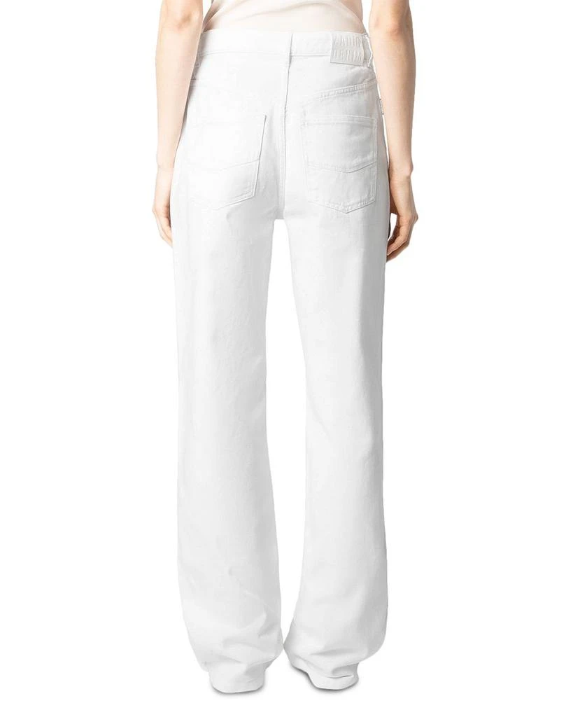 ZADIG & VOLTAIRE Elio Straight Jeans in Judo 3