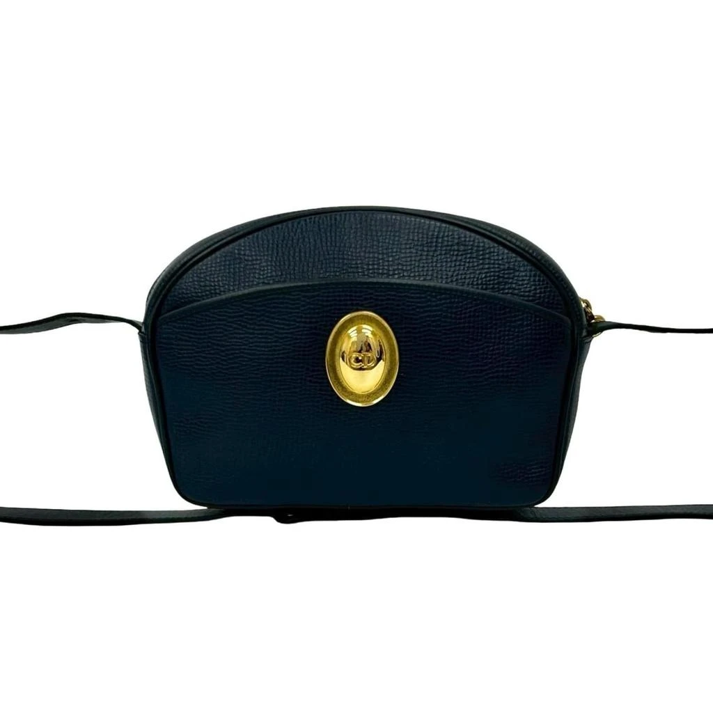 Dior Leather Pochette Shoulder Bag (Pre-Owned)