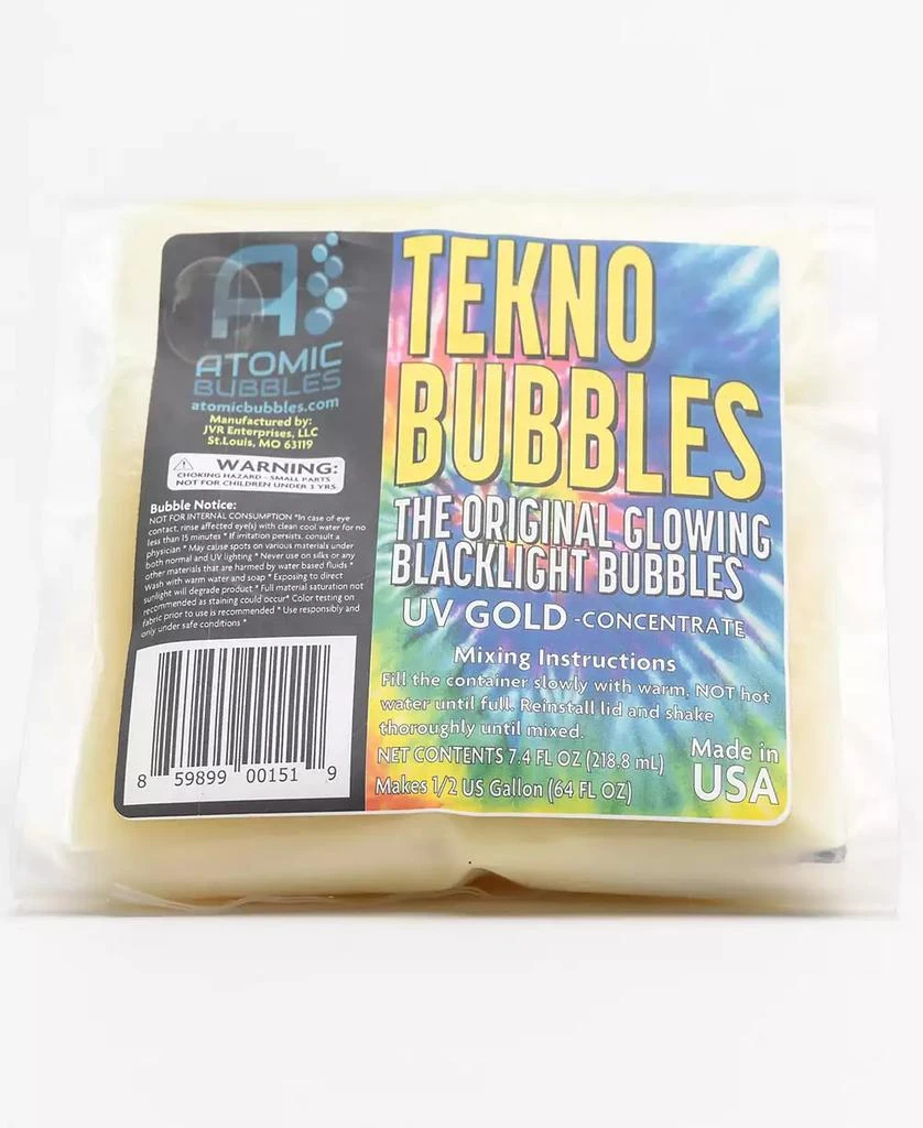 Atomic Bubbles - Tekno Bubbles 64 oz Gold Smart Pouch Refill 4