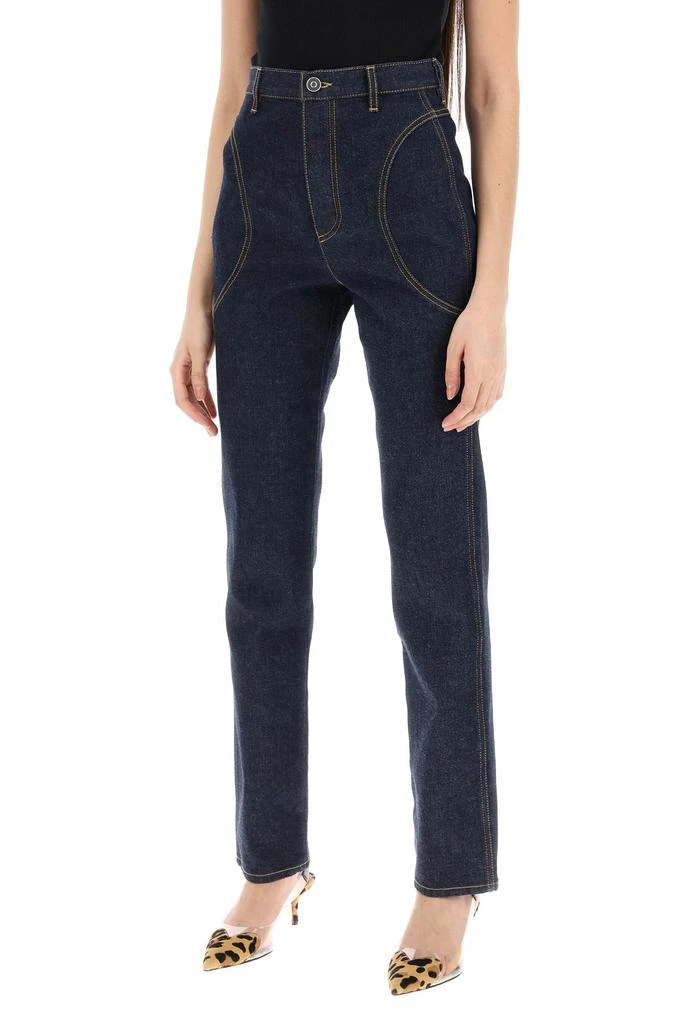 ALAIA high-waisted slim fit jeans 4