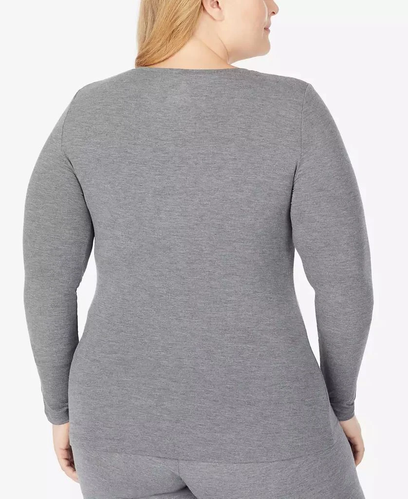 Cuddl Duds Plus Size Softwear with Stretch V-Neck Top 4