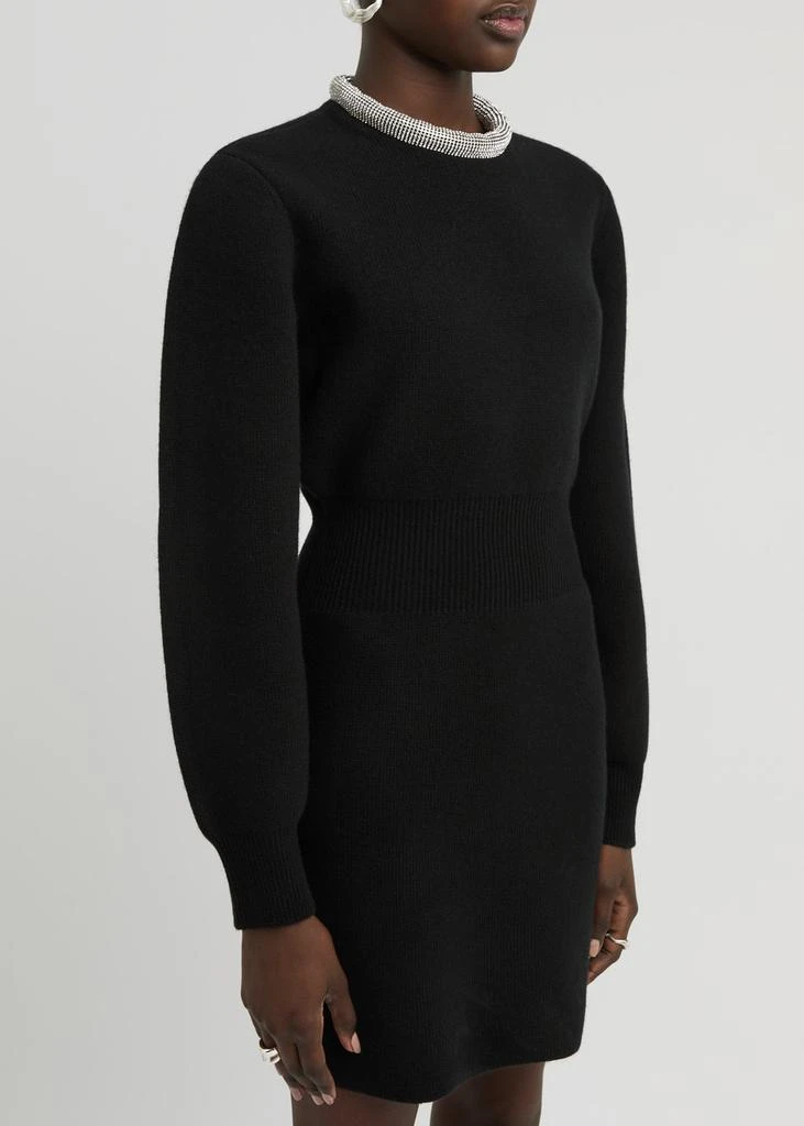 Crystal-embellished wool-blend mini dress  On Sale Now with Up to 70% Off  | Discover Exclusive Deals & Savings at BeyondStyle  Authentic Alexander  Wang womens|staff private edit|womens/clothing/dresses/party dresses|seasonal  reductions|womens ...
