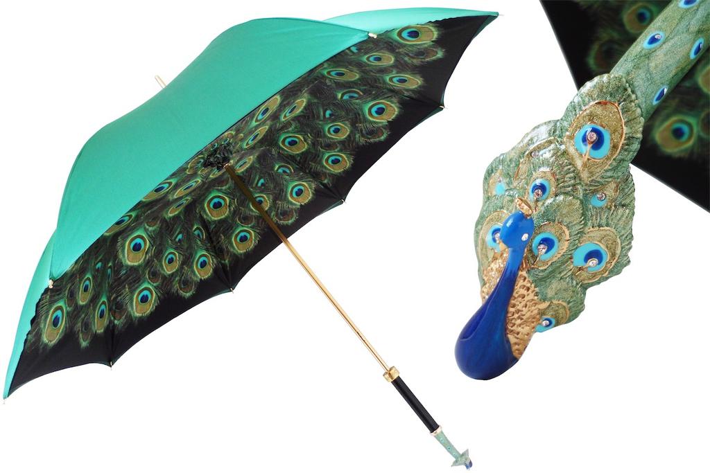 PASOTTI Pasotti Women Luxury Peacock Umbrella