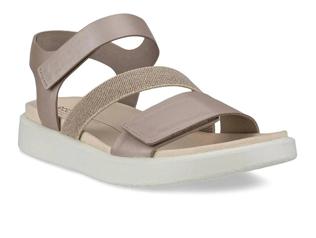 ECCO Women's Flowt Strap Sandal In Grey Rose 2