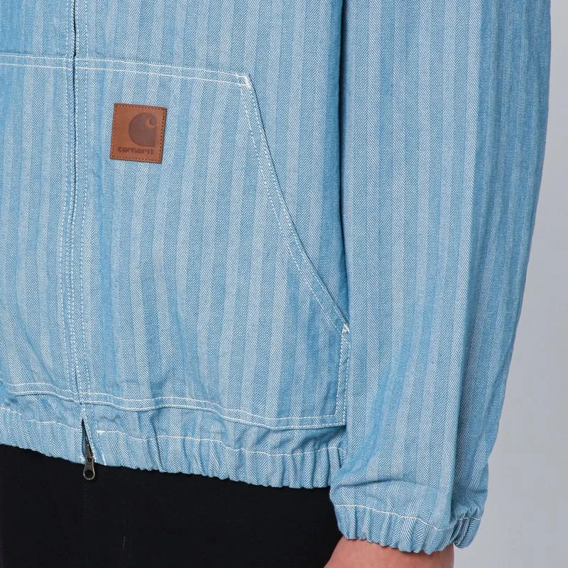 Carhartt WIP Menard Jacket blue in cotton denim 4