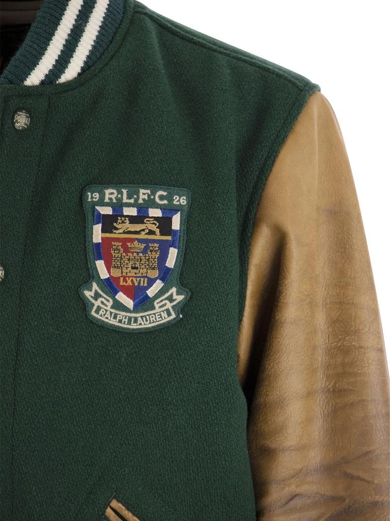 Polo Ralph Lauren Polo Ralph Lauren Panelled Varsity-Inspired Jacket 4