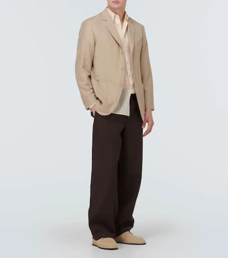AURALEE Suede Derby shoes 2