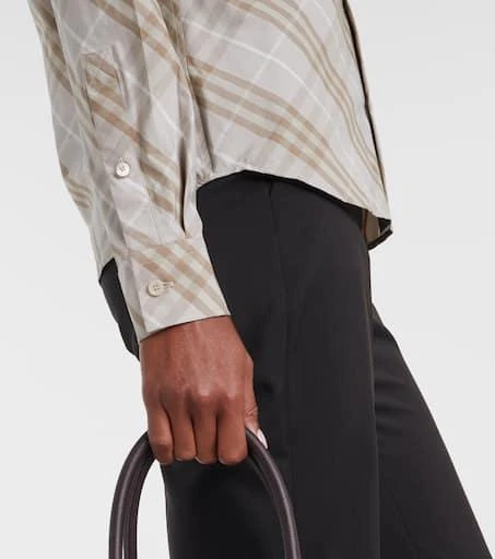 Burberry Burberry Check cotton poplin shirt 5